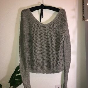 Abercrombie & Fitch Gray Sweater
